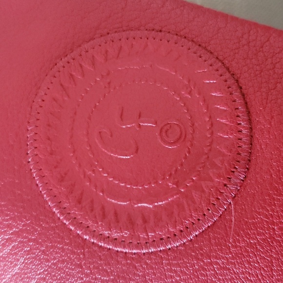 Vintage Carlos Falchi Red Leather Crossbody Bag - Picture 3 of 11